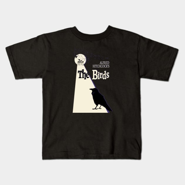 The Birds Kids T-Shirt by BeehiveDezines